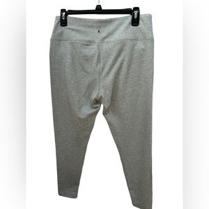 Kyddan Women’s Gray Leggings Stretch Yoga Comfort Pants Shorts‎ Size Large